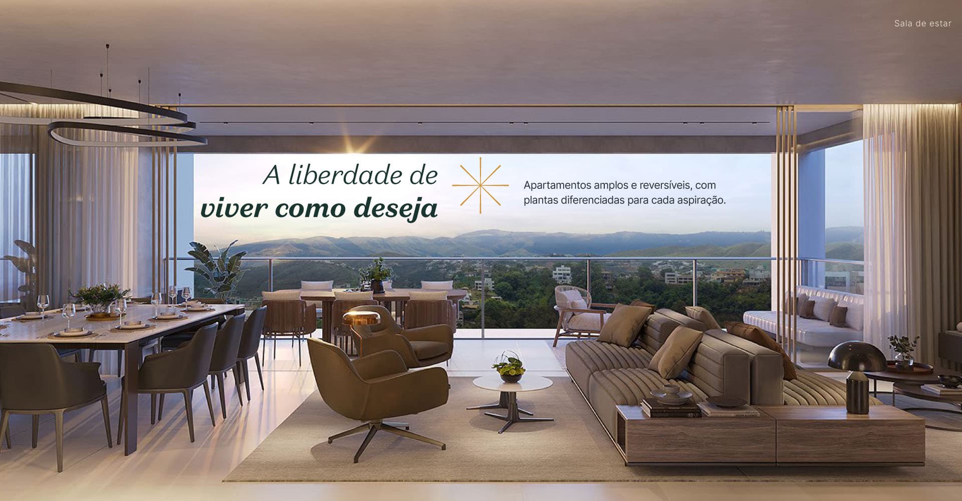 Imovel na planta com 4 quartos no Vila da Serra. Chaves em 2028 - Foto 2