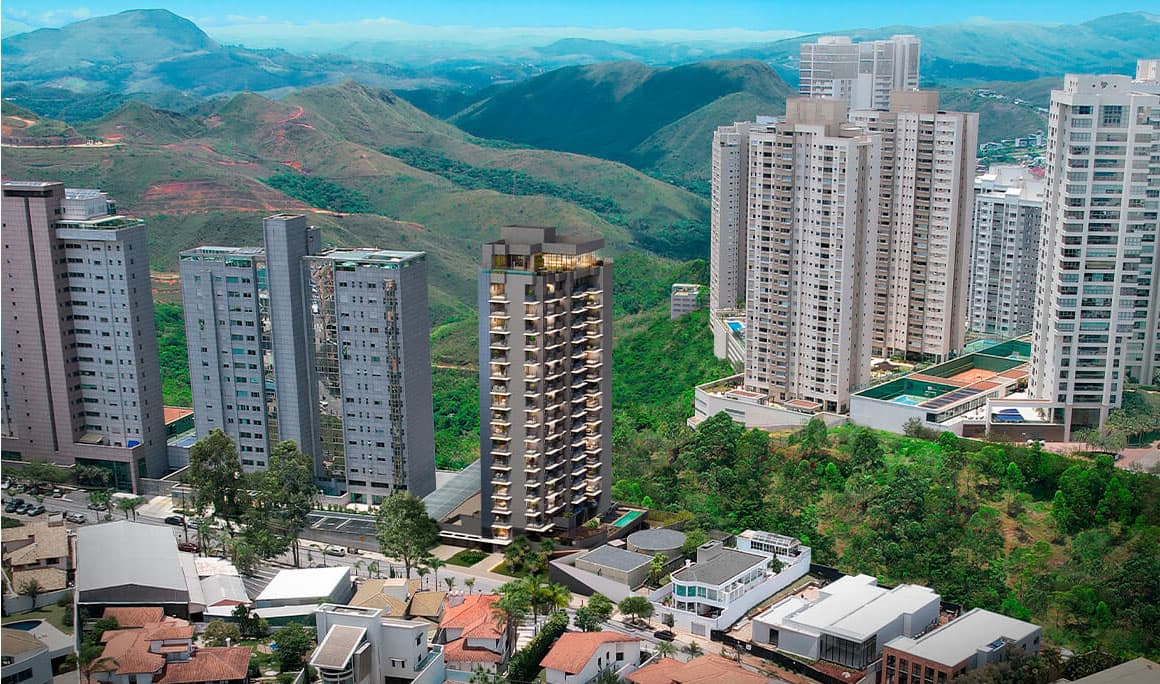 Apartamento com area externa no Vila da Serra. ÁREA PRIVATIVA - Foto 4