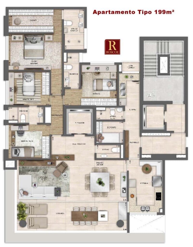 Apartamento 4 quartos em construção no Vila da Serra - Foto 7