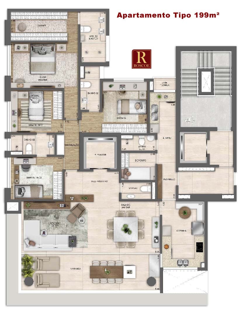 Apartamento 4 quartos em construção no Vila da Serra - Foto 3