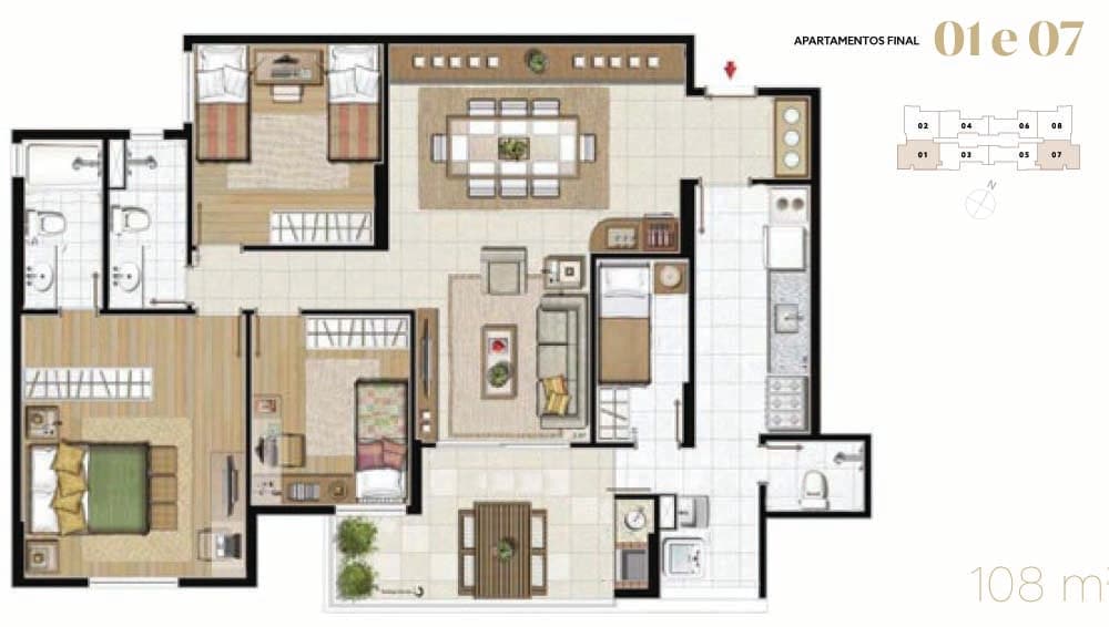 Apartamento 3 quartos à venda no Vila da Serra - Foto 5