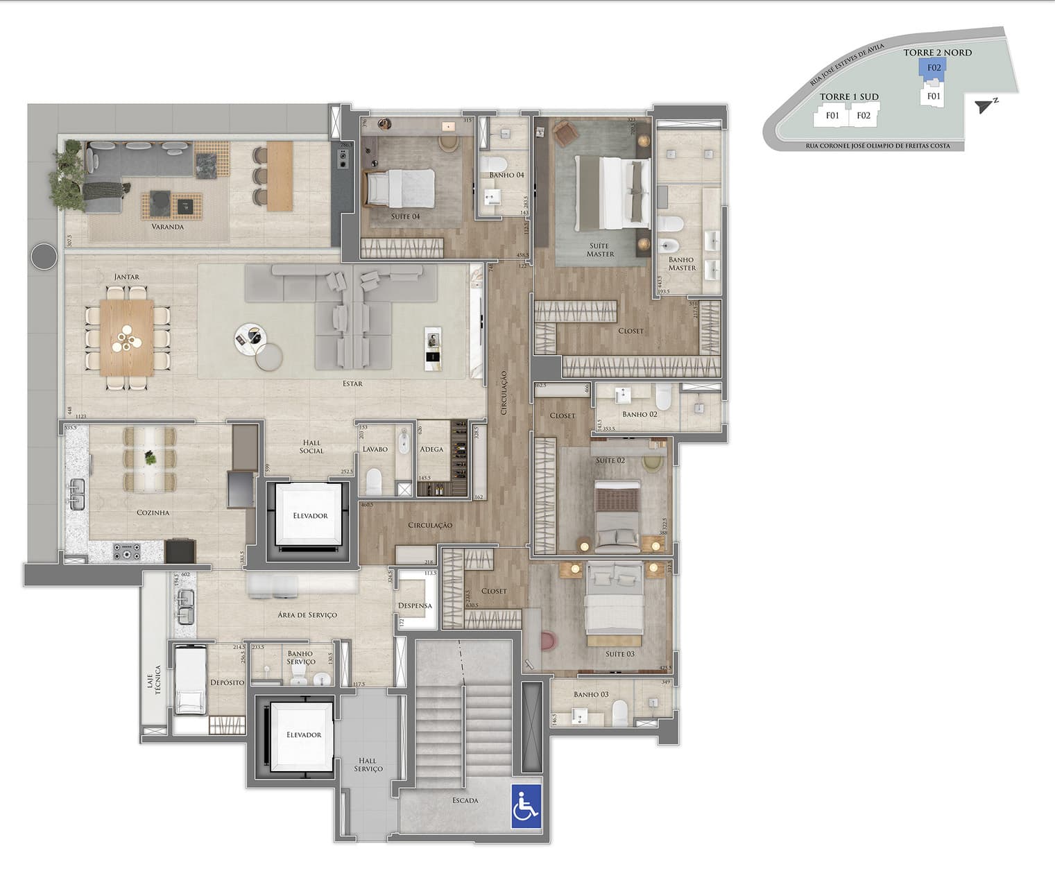 Étoile Patrimar Vila da Serra. ndar alto. Apartamento de Investidor - Foto 7