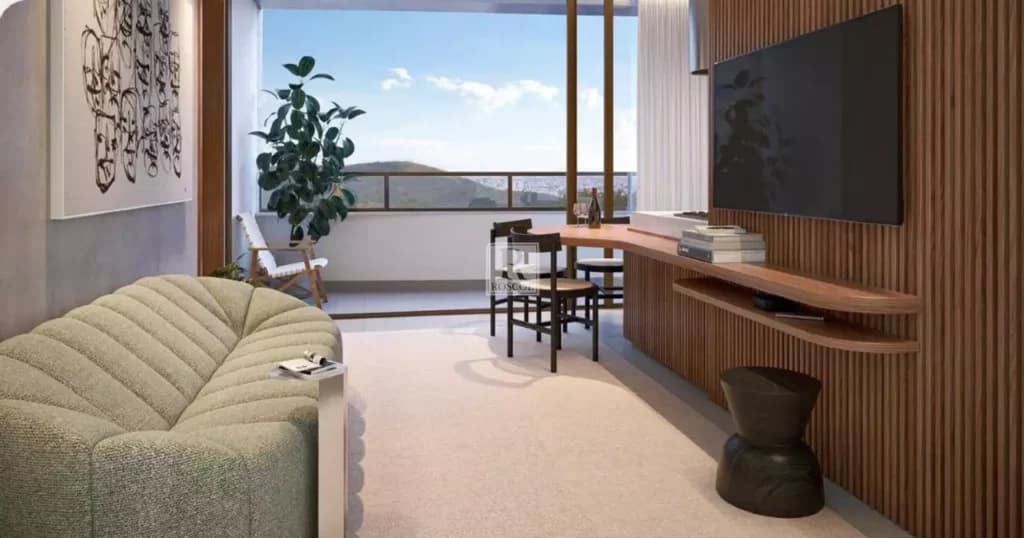 Apartamento 1 Quarto à venda na Alameda Oscar Niemeyer - Foto 5