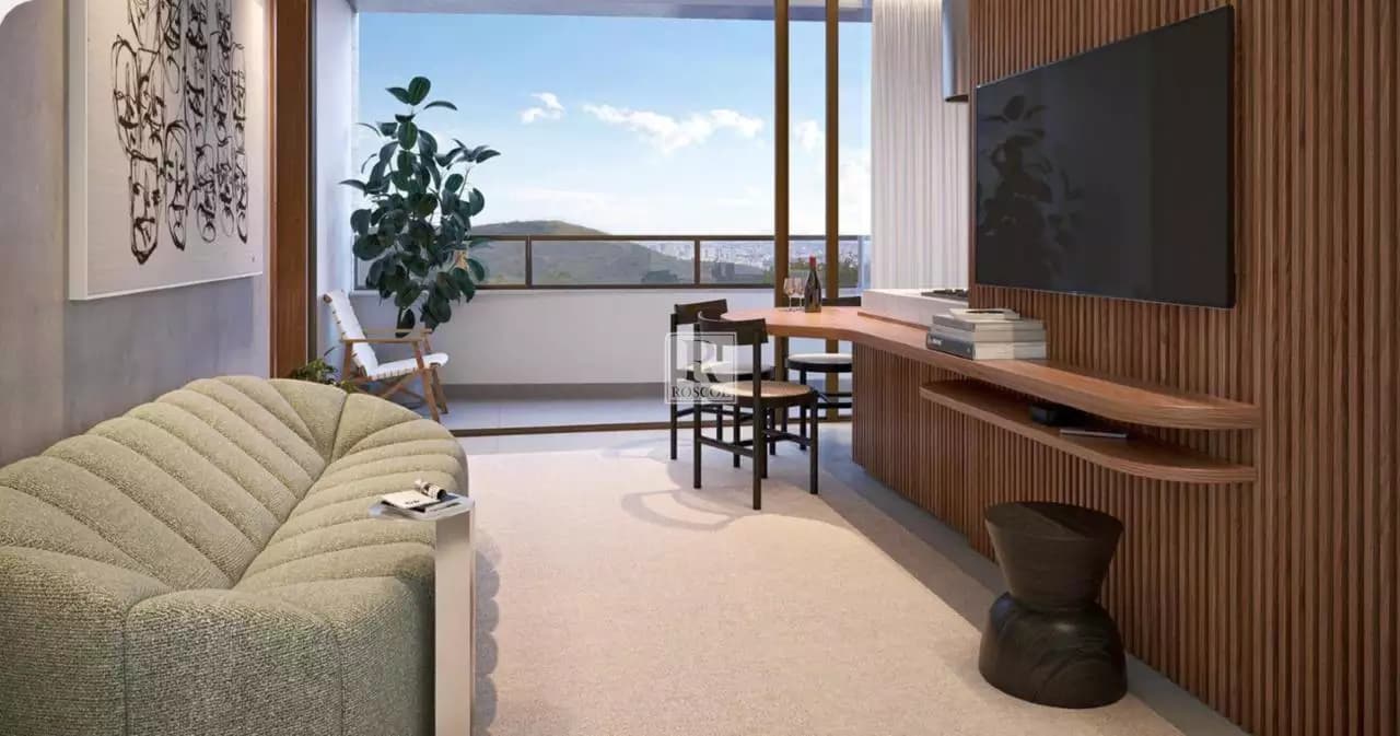 Apartamento 1 Quarto à venda na Alameda Oscar Niemeyer - Foto 2