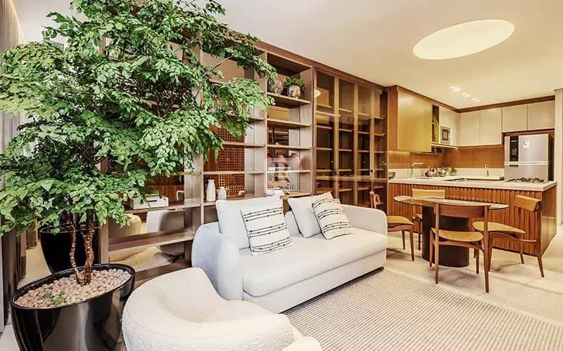 Apartamento 1 quarto na planta à venda no Vale do Sereno - Foto 2